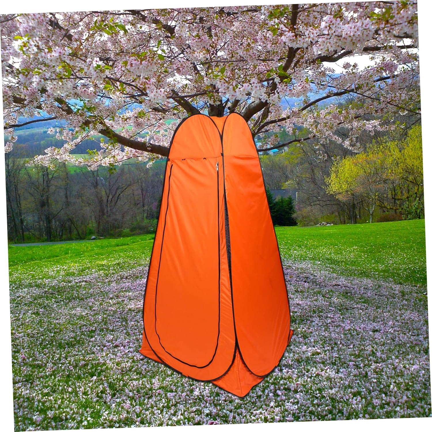 1Pc Portable Privacy Shower Tent Instant Pop Up Changing Room for Outdoor Camping Durable Bathing Tent for Privacy Easy Setup and Multi Purpose Use