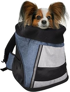 Trasportino per cani – gatti – Timi – Marsupio in poliestere con ventilazione, fondo...