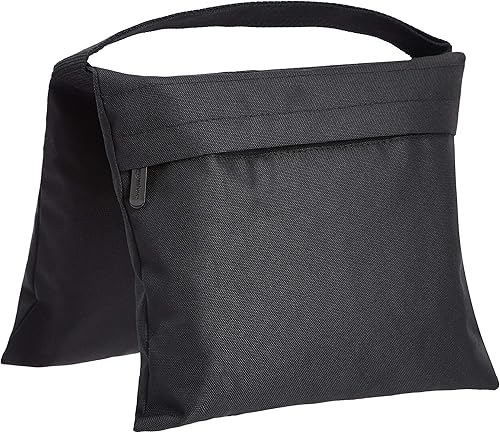 Miniatura 2 de Tienda Basics Bolsa de arena vacía fotográfica para soportes de luz, paquete de 4, color negro