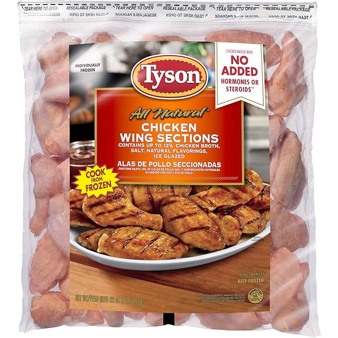 Tyson Chicken Wing Sections, 2 lb. (Frozen) Grocery