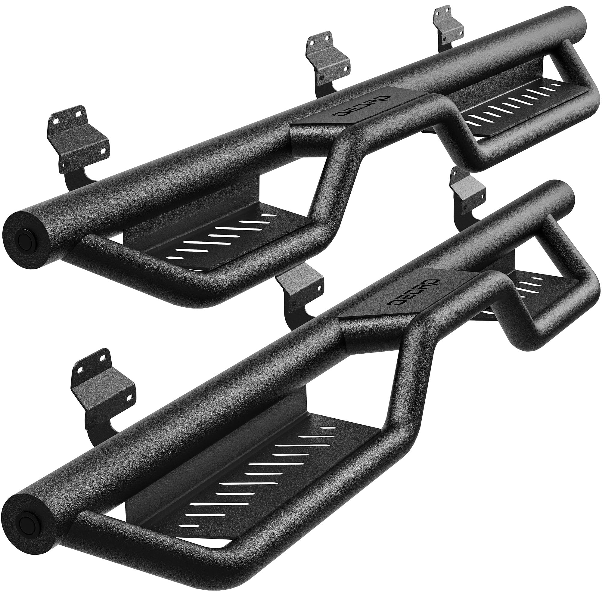 oedro 6 inch running boards compatible with 2015-2026 ford f150 supercrew cab/ 2017-2024 f250 f350 crew cab, heavy-duty steel side steps rails, bolt-on nerf bars