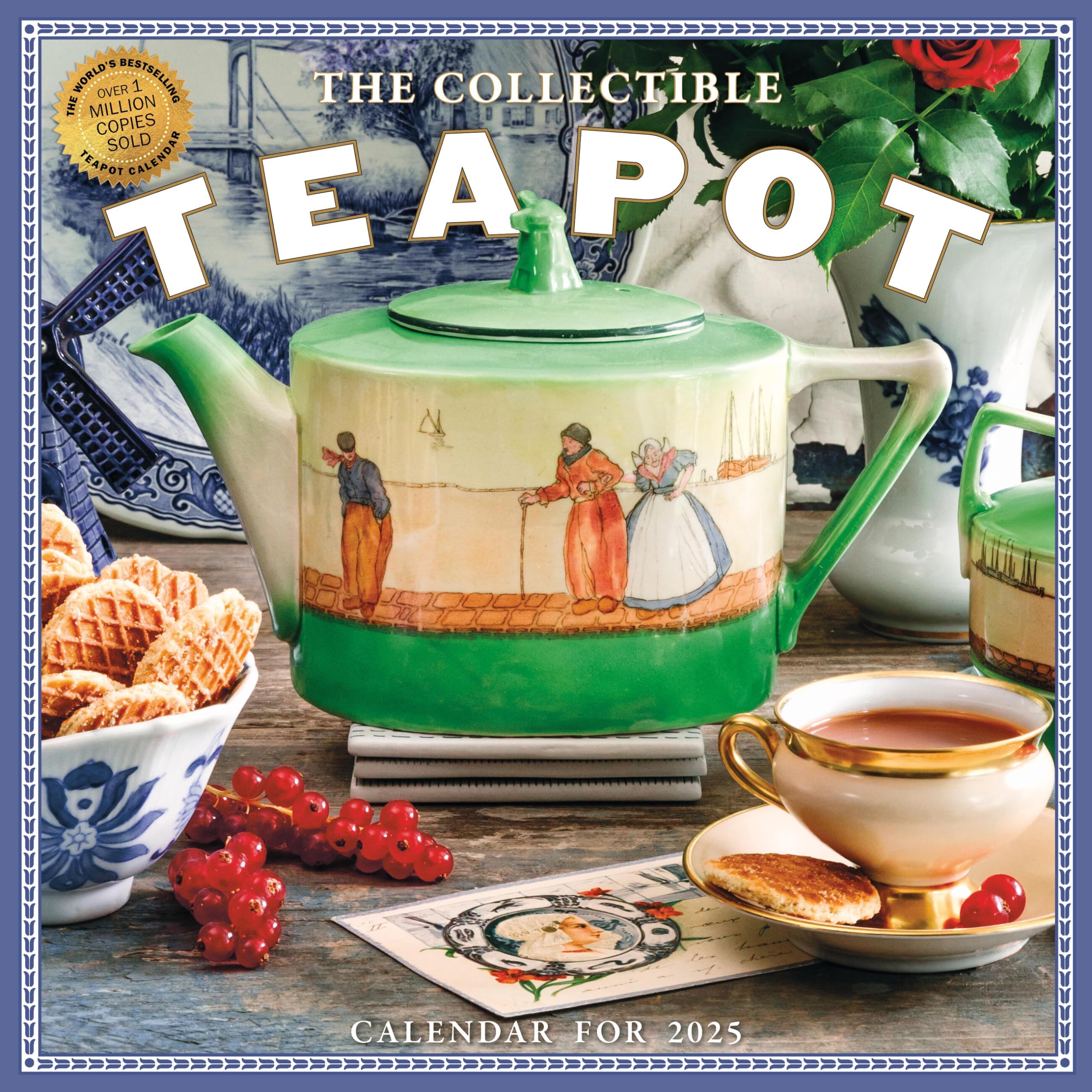 The Collectible Teapot Wall Calendar 2025: A Tea Obsessive's Dream Come True