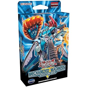 YU-GI-OH! Mechanized Madness Structure Deck Trading Card Game