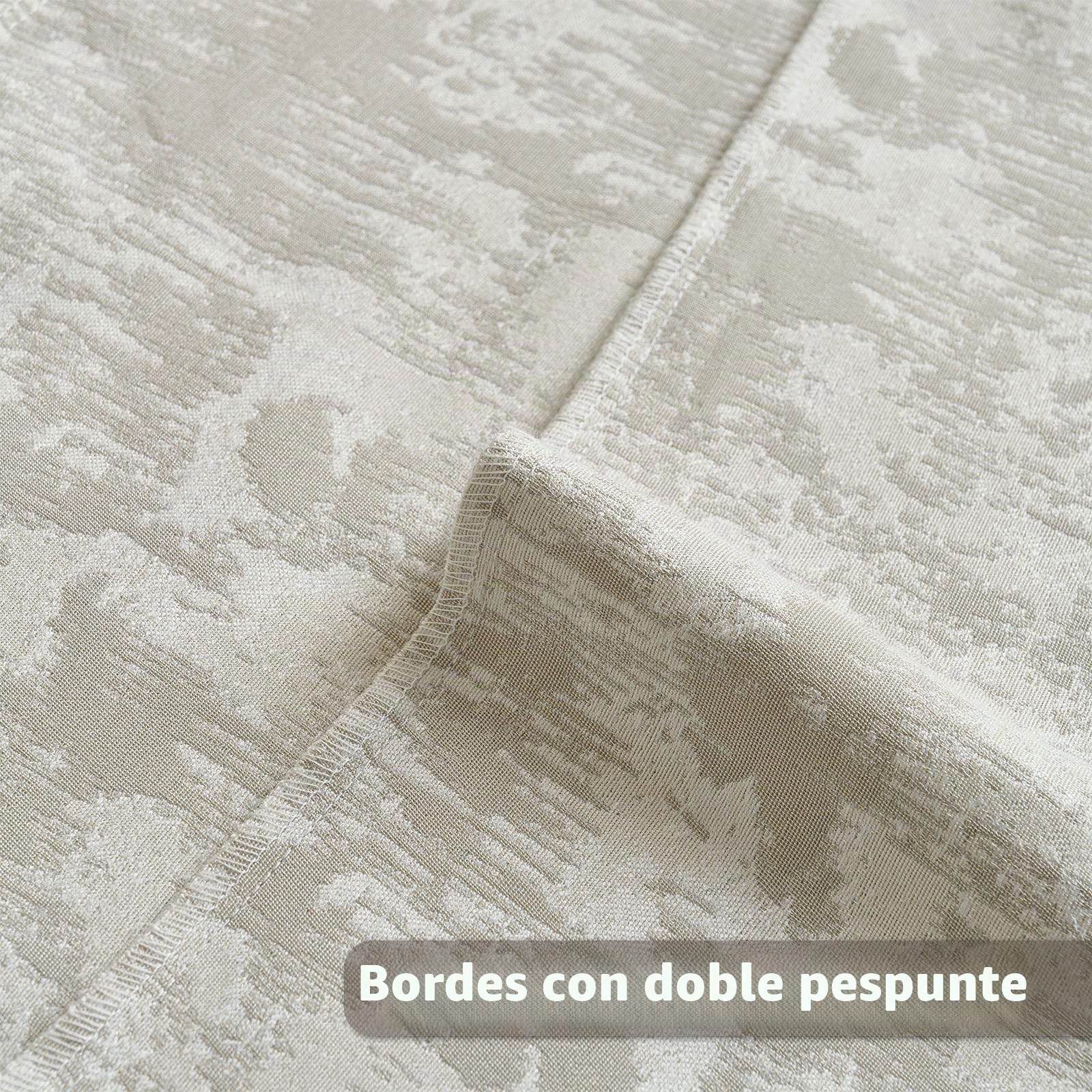 YSTELLAA Juego De 2 Cachemira Funda Cojin 50x50, Suave Fundas Cojines Duradero, Decoracion del Hogar Fundas De Cojines Cuadrado, con Cremallera Oculta, Gris Blanco