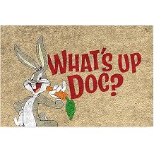 Monnhein Tasarımlı Dekoratif Kapı &ouml;n&uuml; Paspas, Dış Mekan/Ev İ&ccedil;i/Banyo/Mutfak/Yatak Odası/Giriş Paspasları (Whats Up Doc, 40x60)