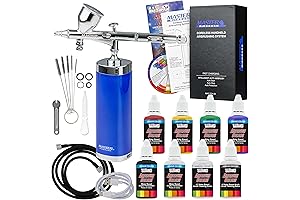 Master Airbrush Cordless Airbrushing System, Professional Artist Set