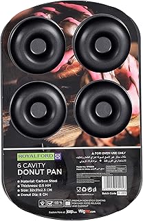 Royalford 6 Cavity Donut Pan