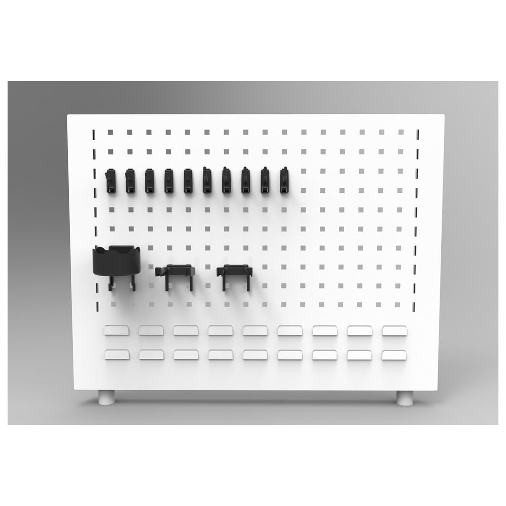 Ranger un atelier encombré grâce à l'équipement pour panneau enfichable SATA ST95113G-KIT
