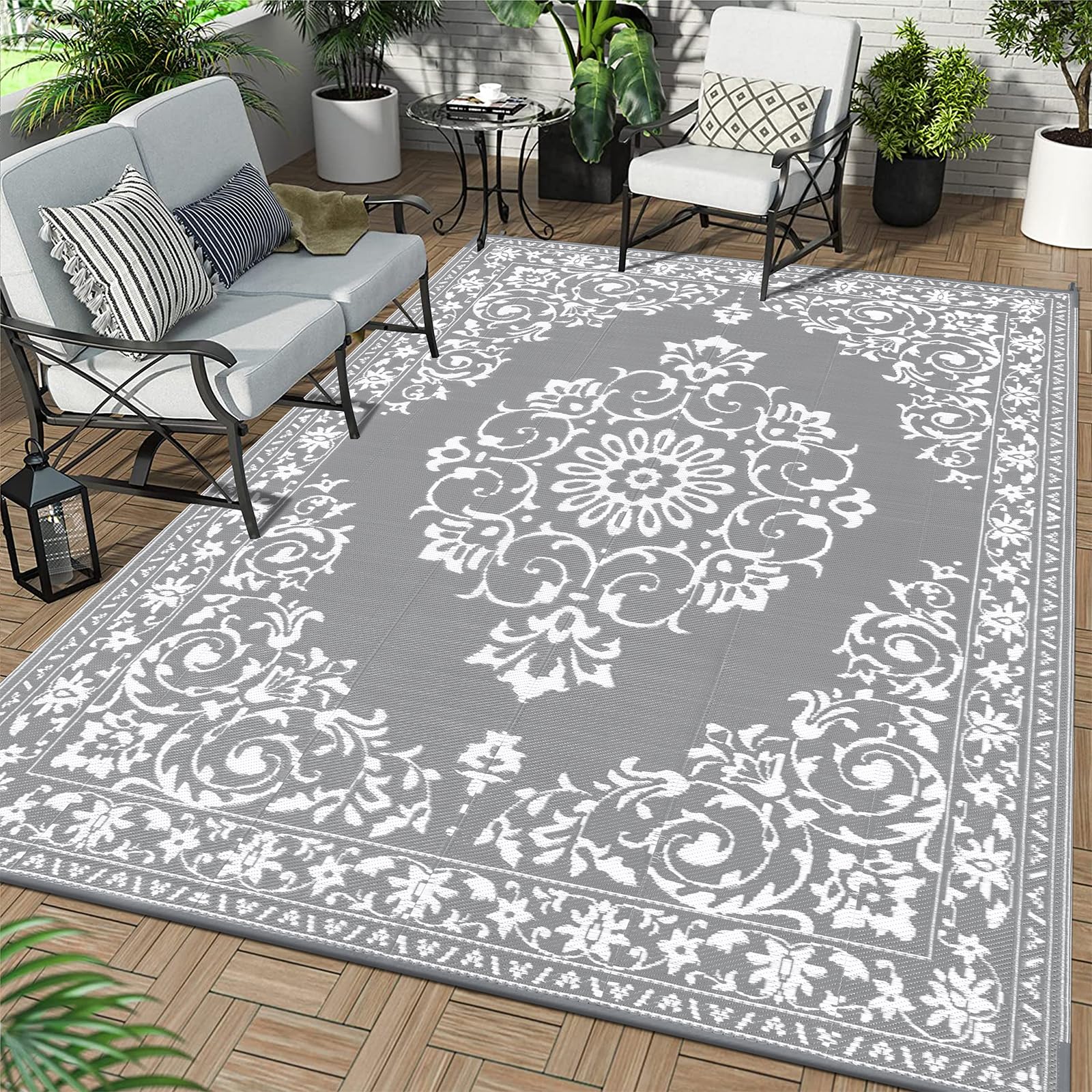 Enyhom Extra Large Outdoor Area Rugs 240 x 300 cm - Image 8