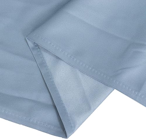 Miniatura 10 de Balsa Circle Mantel redondo de poliéster prémium de 132 pulgadas, color marfil, ropa de cama, bodas, eventos, recepción, catering, suministros de