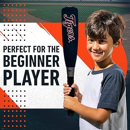 Miniatura 169 de Franklin Sports MLB Bate de béisbol de espuma jumbo + juegos de pelotas, bates de béisbol de espuma de gran tamaño para niños + pelotas de béisbol