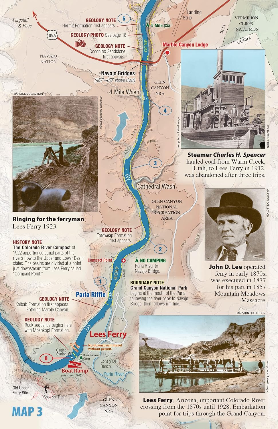 Belknap's Waterproof Grand Canyon River Guide