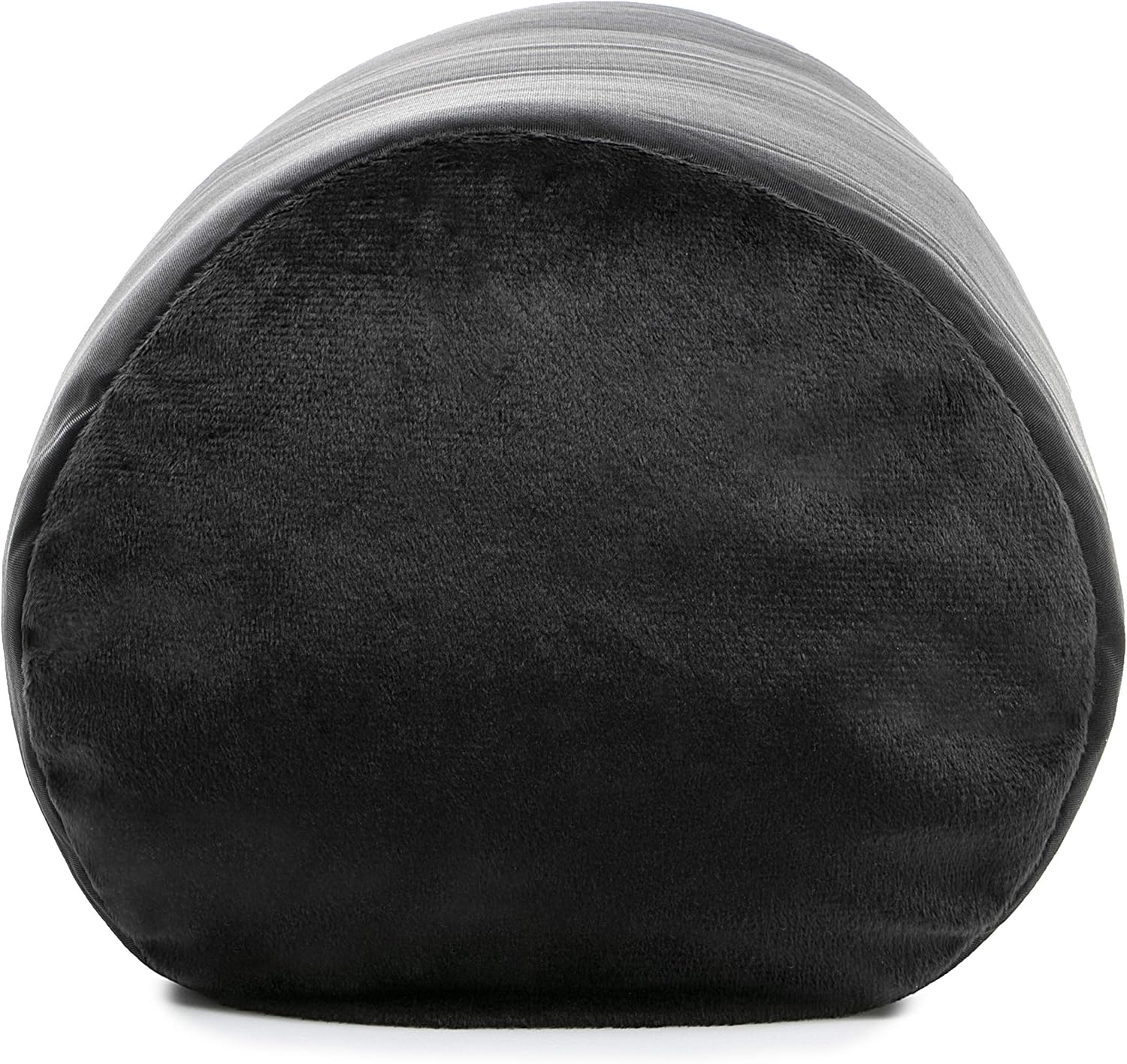 Mooshi Squish Microbead Jelly Bean Bed Pillow, 14" x 7" - Airy Squishy Soft Microbeads - Seventeen Fun Bubbly Colors To Choose From - Cuddly And Fun Teen Decorative Accessory - Bed Pillow, Black