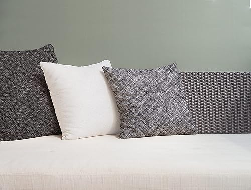 Miniatura 6 de Sa-Ze The Yard, tela de tapicería de lino sintético de poliéster, material de calidad con paleta de cuatro colores, reparación duradera de sofás