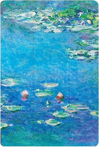 Berkin Arts Samsung Galaxy - Funda compatible con Tab A8 de 10.5 pulgadas, modelo SM-X200/X205/X207 Tri-Fold Stand Cover Cloisonnism Teal Blue