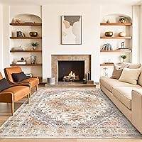 Vista 50 de Alfombras antideslizantes de 2.6 x 8 pies de befbee, alfombras resistentes a las manchas para pasillos, cocina y entrada, alfombras lavables