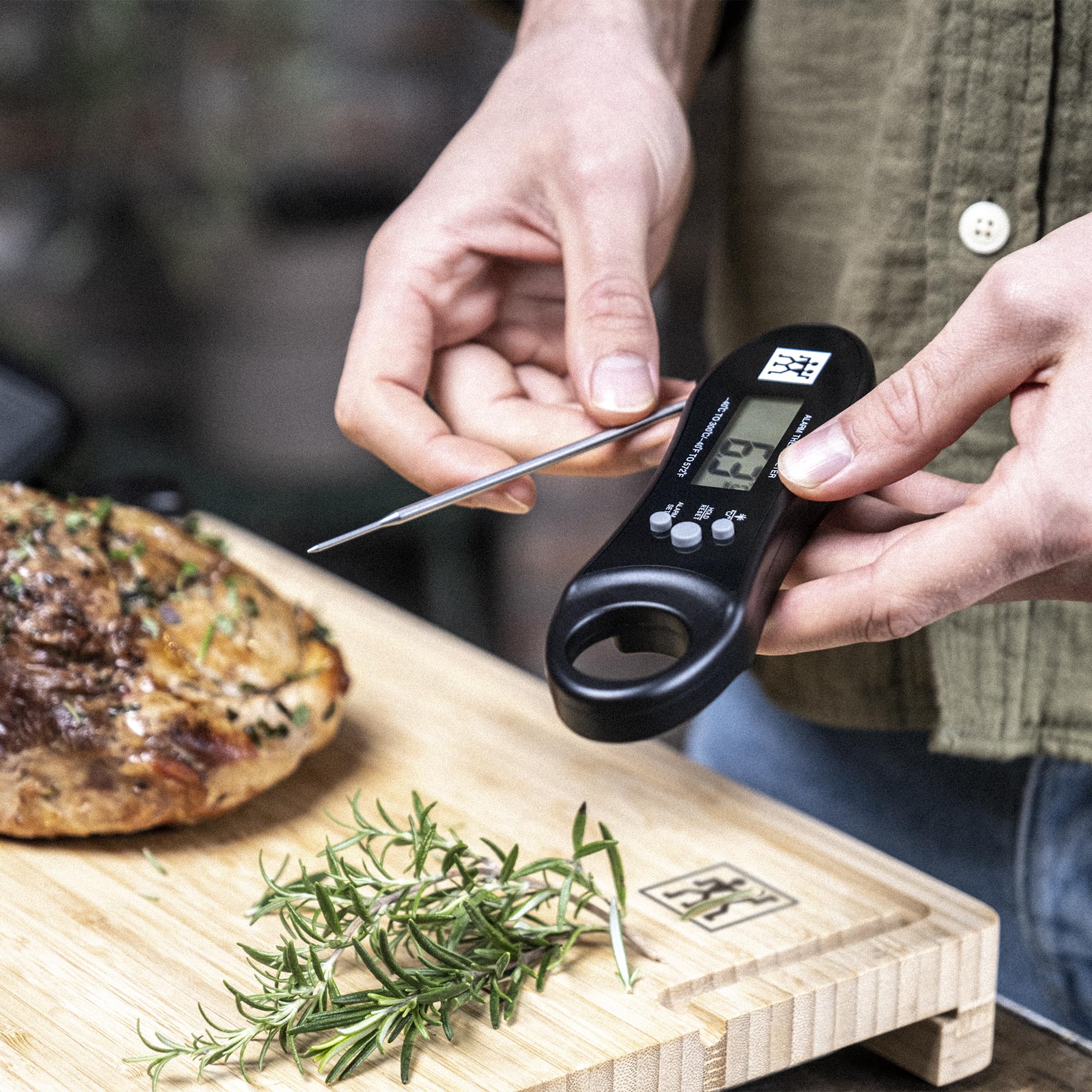 ZWILLING BBQ+ Termometro da cucina, 1 unità, nero
