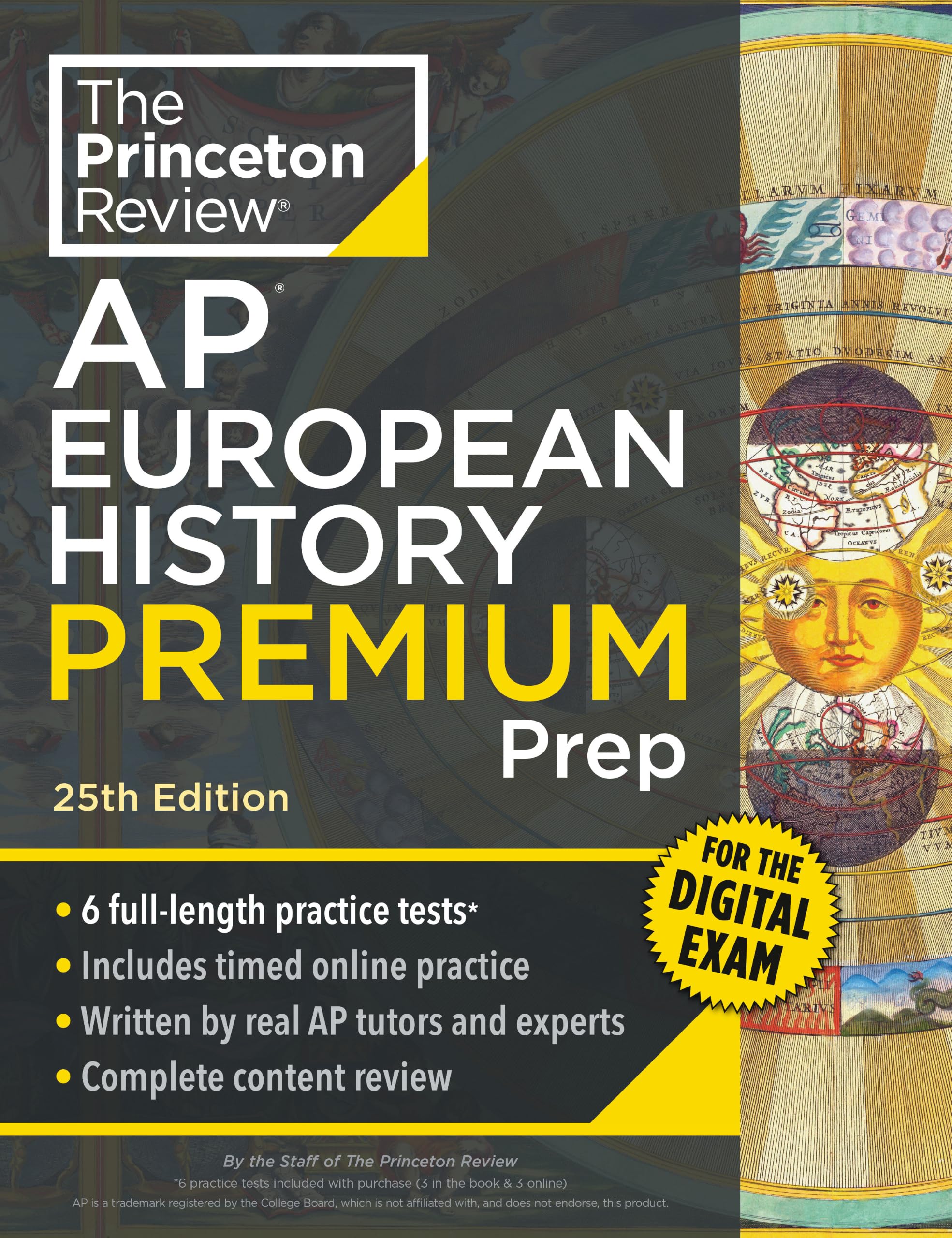 Princeton Review AP European History Premium Prep, 25th Edition: 6 Practice Tests + Digital Practice Online + Content Review (College Test Preparation, Ap Premium)