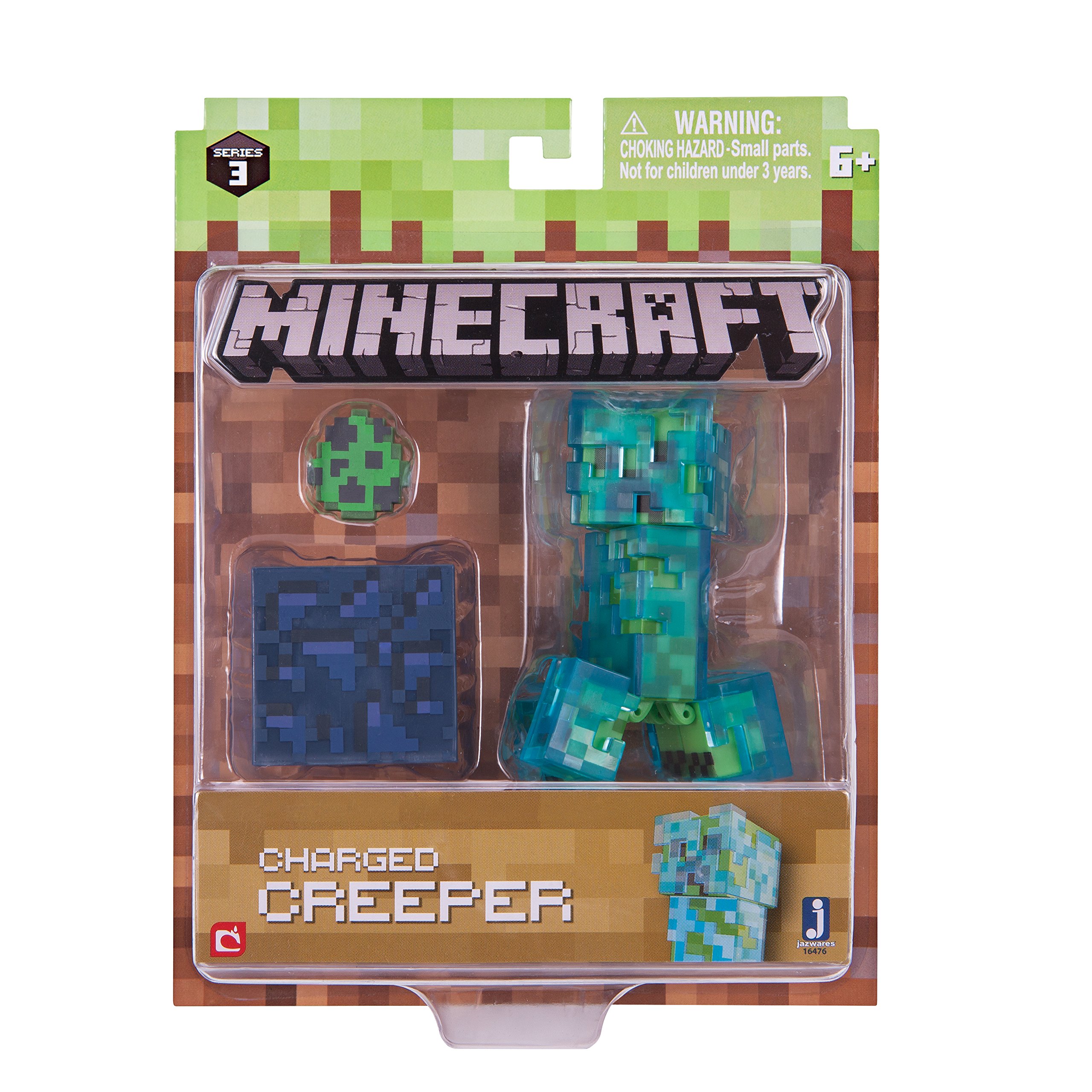 帯電クリーパー フィギュア マインクラフト CHARGED CREEPER
