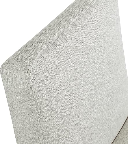 Miniatura 235 de HomePop Parsons - Silla clásica tapizada para comedor Gris ceniza,Azul Demask,Marrón Boucle (paquete individual),Marrón (Brown Damask),Marrón (Brown