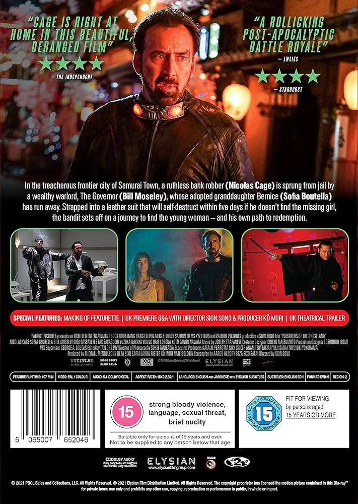 Amazon.com: Prisoners Of The Ghostland [DVD] [2021] : Movies