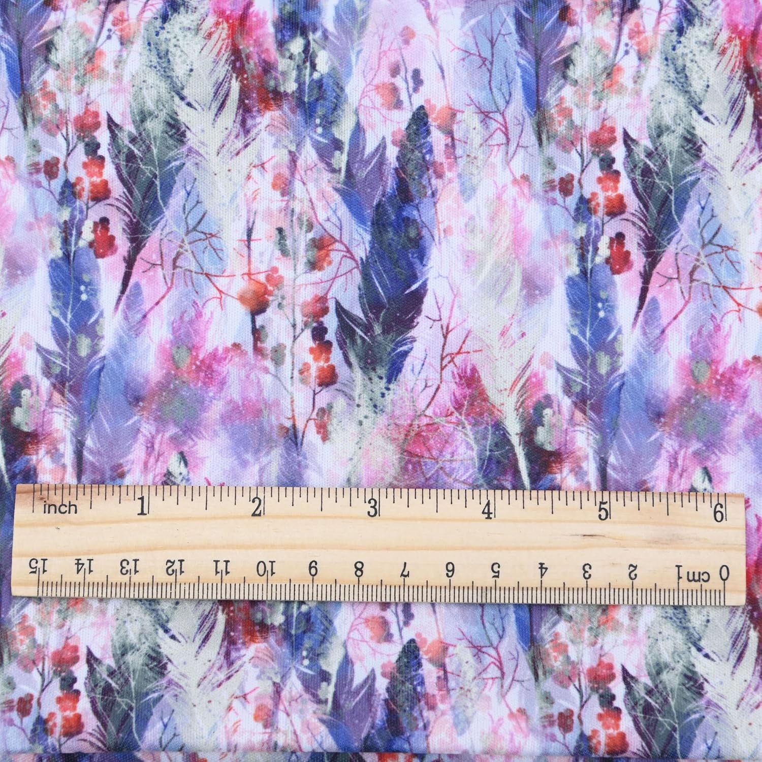 Polyurethane Laminate (PU) Pre-Cut Fabric by the Meter. Waterproof and Breathable. Perfect for Cloth Diapers and Similar Projects. 2 Meter, Twigs and Feathers