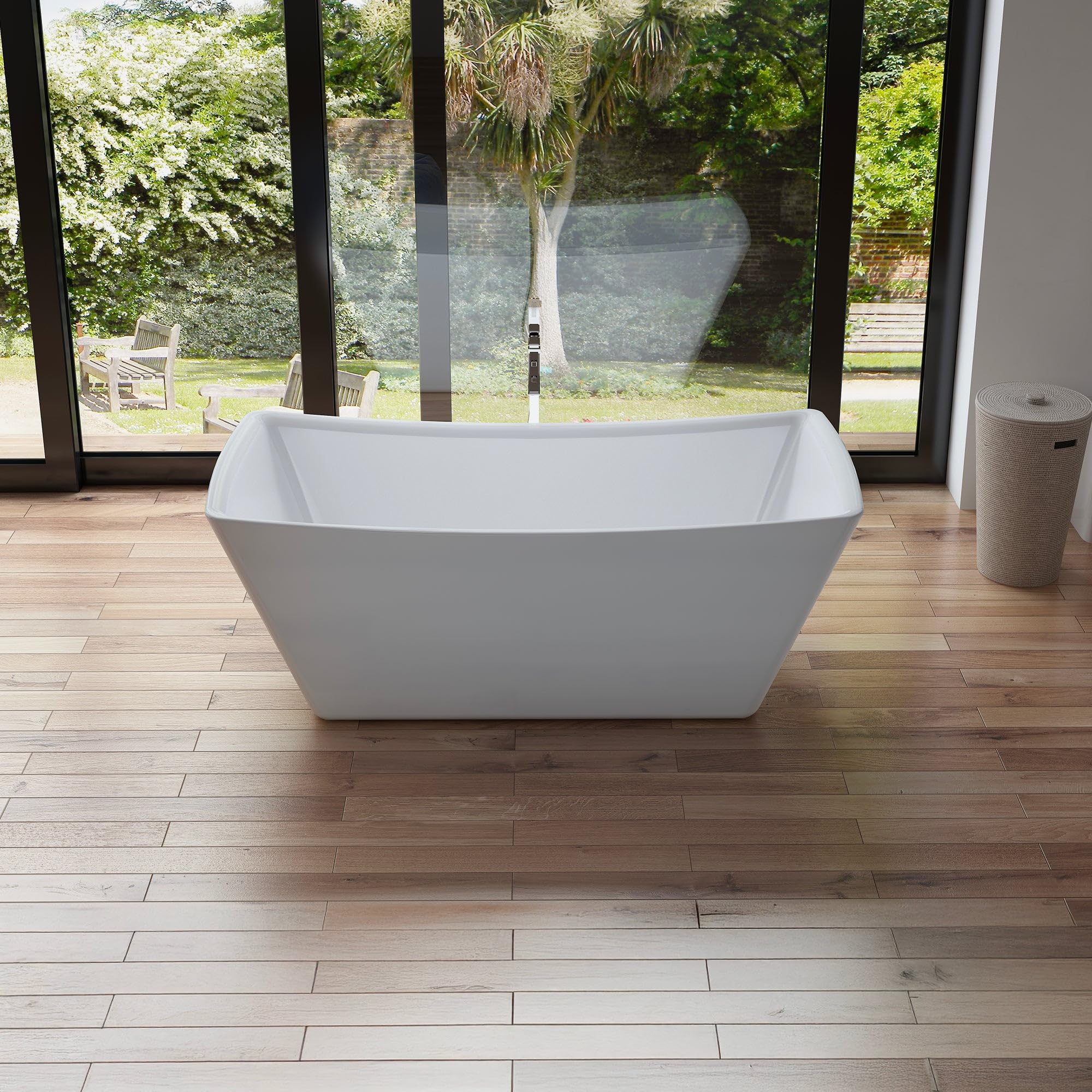 KIRA - Vasca freestanding rettangolare L 170 x l 75 cm, by SPALINA