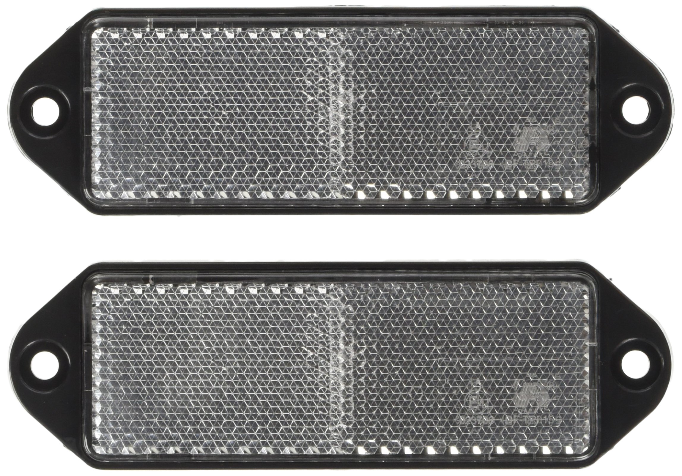 LAMPA 20521 Rectangular Reflectors 90 x 35 mm, White