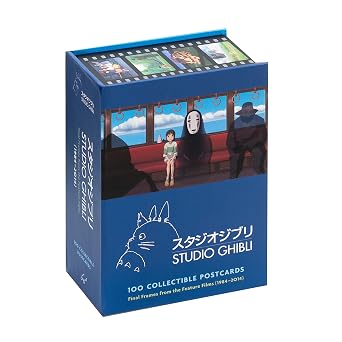 Studio Ghibli 100 Collectible Postcards Final Frames from the Feature Films 1984-2014