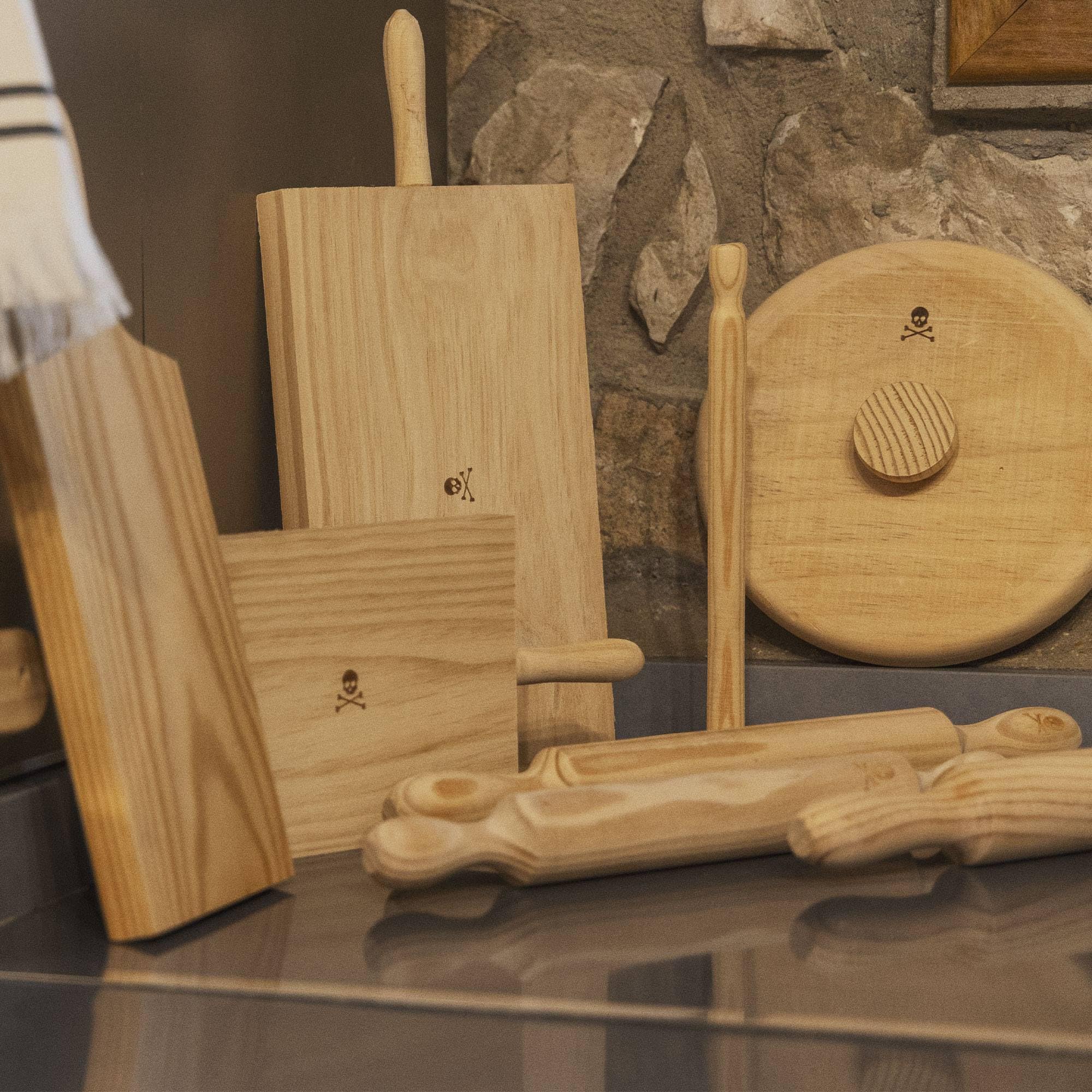 Scalpers PER260 Plato voltea Tortilla Ø30cm en Madera Home