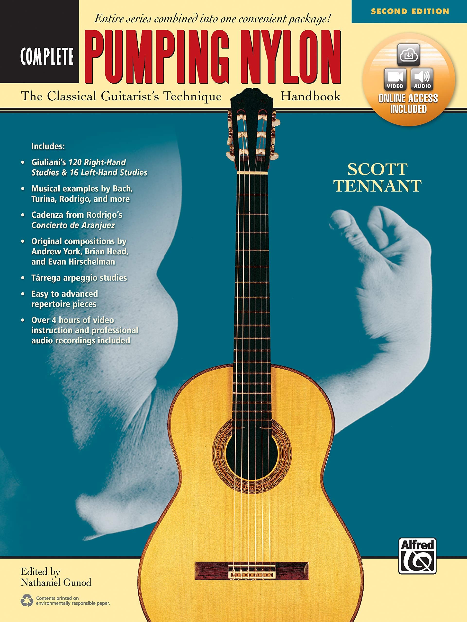 Pumping Nylon -- Complete: The Classical Guitarist's Technique Handbook, Book & Online Video/Audio (Pumping Nylon Series) Paperback – July 1, 2016