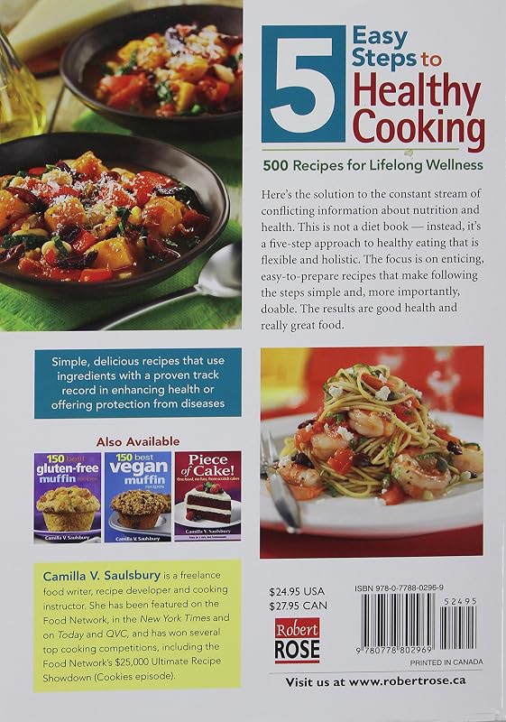 5 Easy Steps to Healthy Cooking: 500 Recipes for Lifelong Wellness image 2