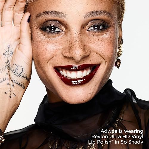 Miniatura 5 de Revlon Esmalte de labios de vinilo Ultra HD, lápiz labial líquido, Berry Blissed, Berry Gloss