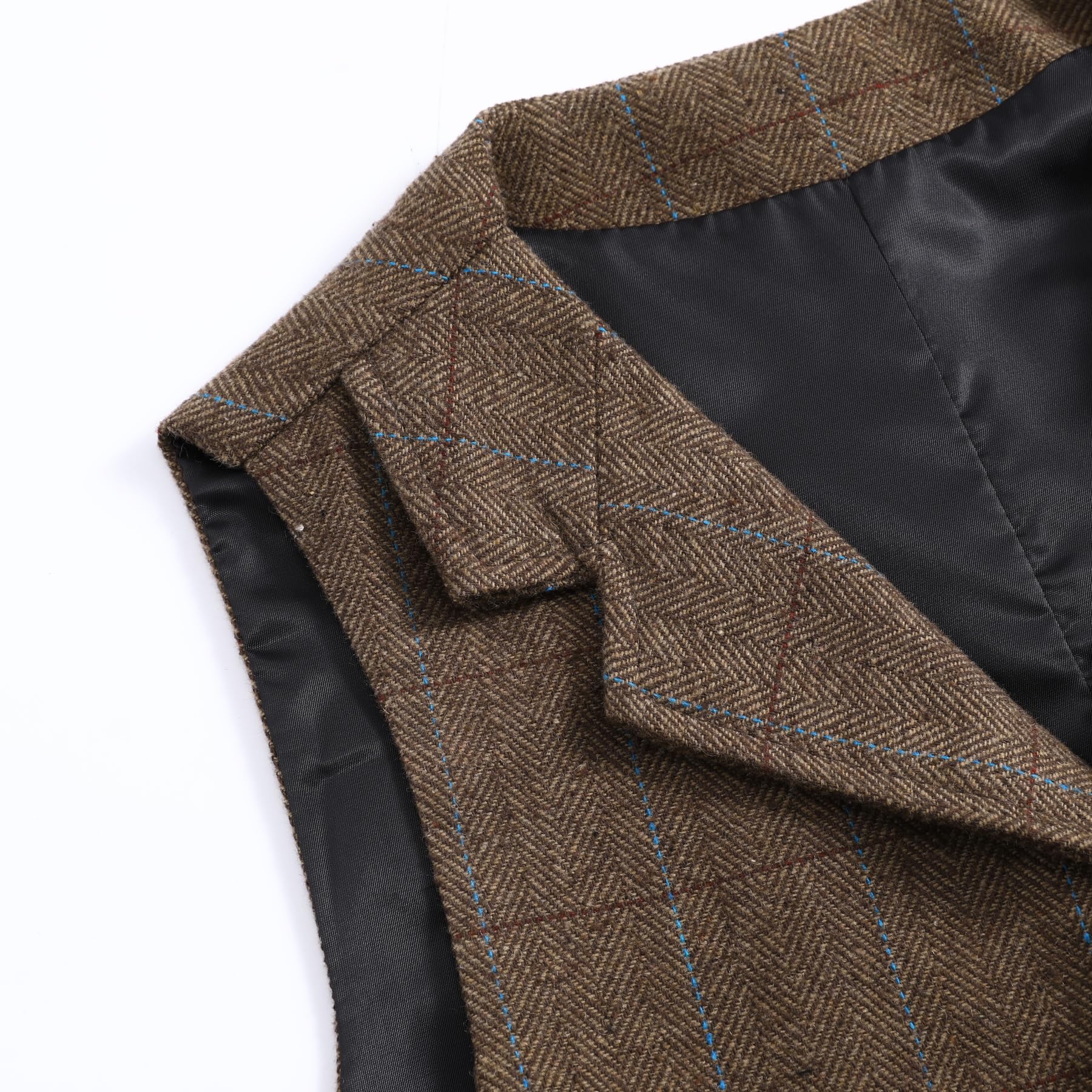 Allthemen Hombre Chaleco De Traje Formal Sin Mangas Estilo Vintage De Un Solo Pecho Para Noche Boda