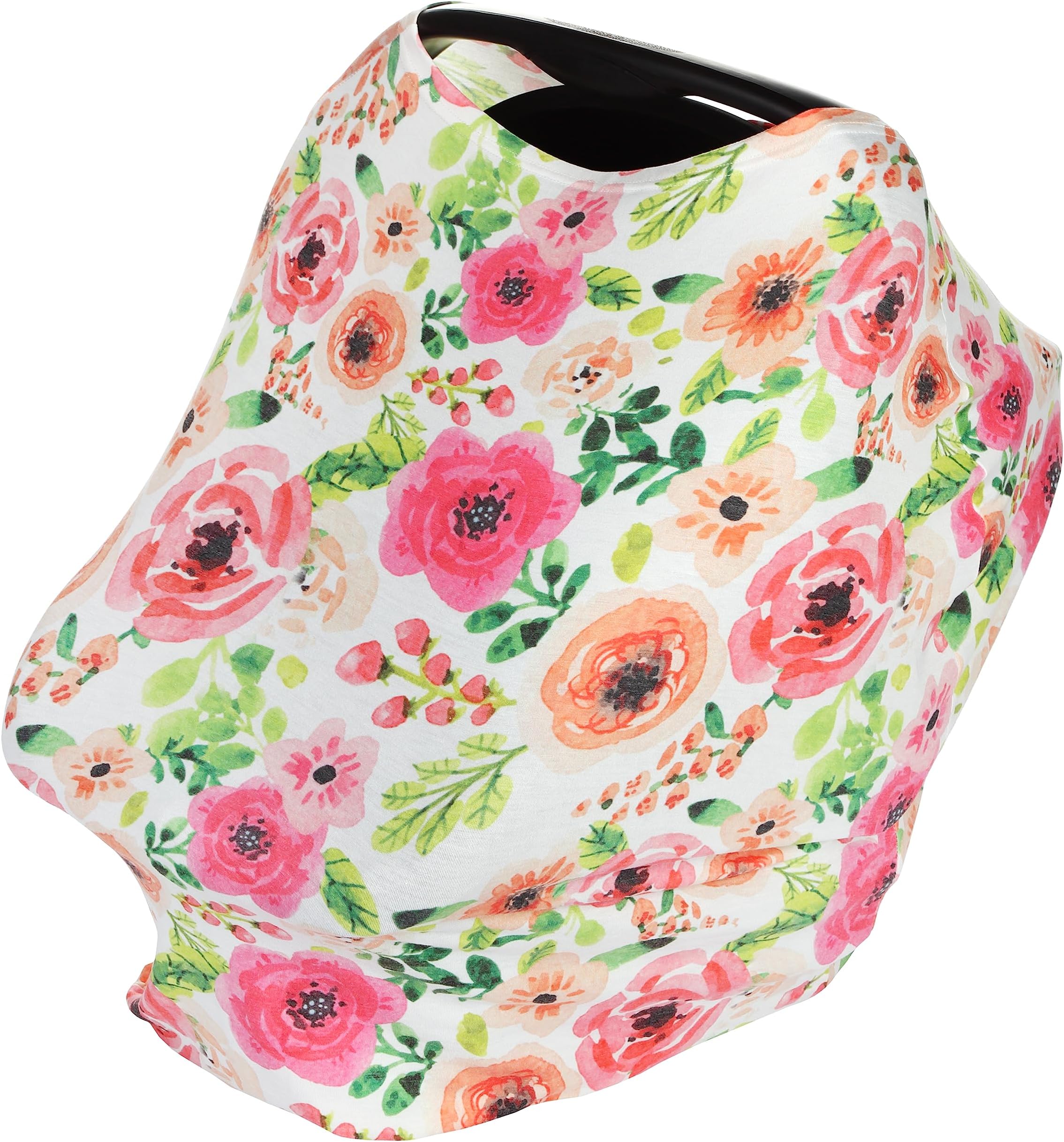 KiddyStar4 In 1 Fashionable Multi-purpose Infant Nursing Cover, Infinity Scarf & Shawl, Floral