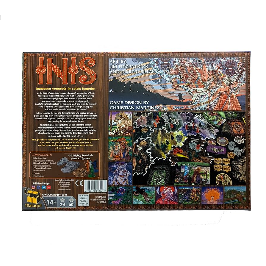 Matagot - Inis - Board Game, Board Games - Amazon Canada