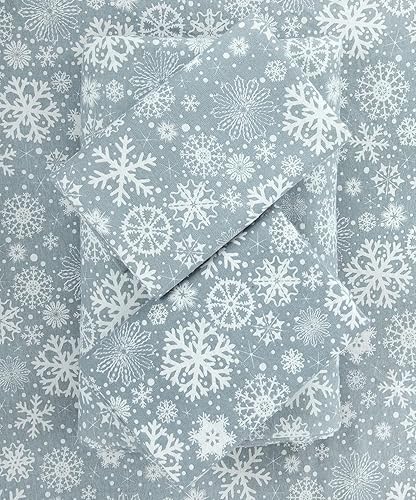 Miniatura 6 de LAMMANI - Juego de sábanas de franela CVC (3 piezas)  Sábanas de franela individuales suaves, cálidas, absorben la humedad, juego de sábanas de