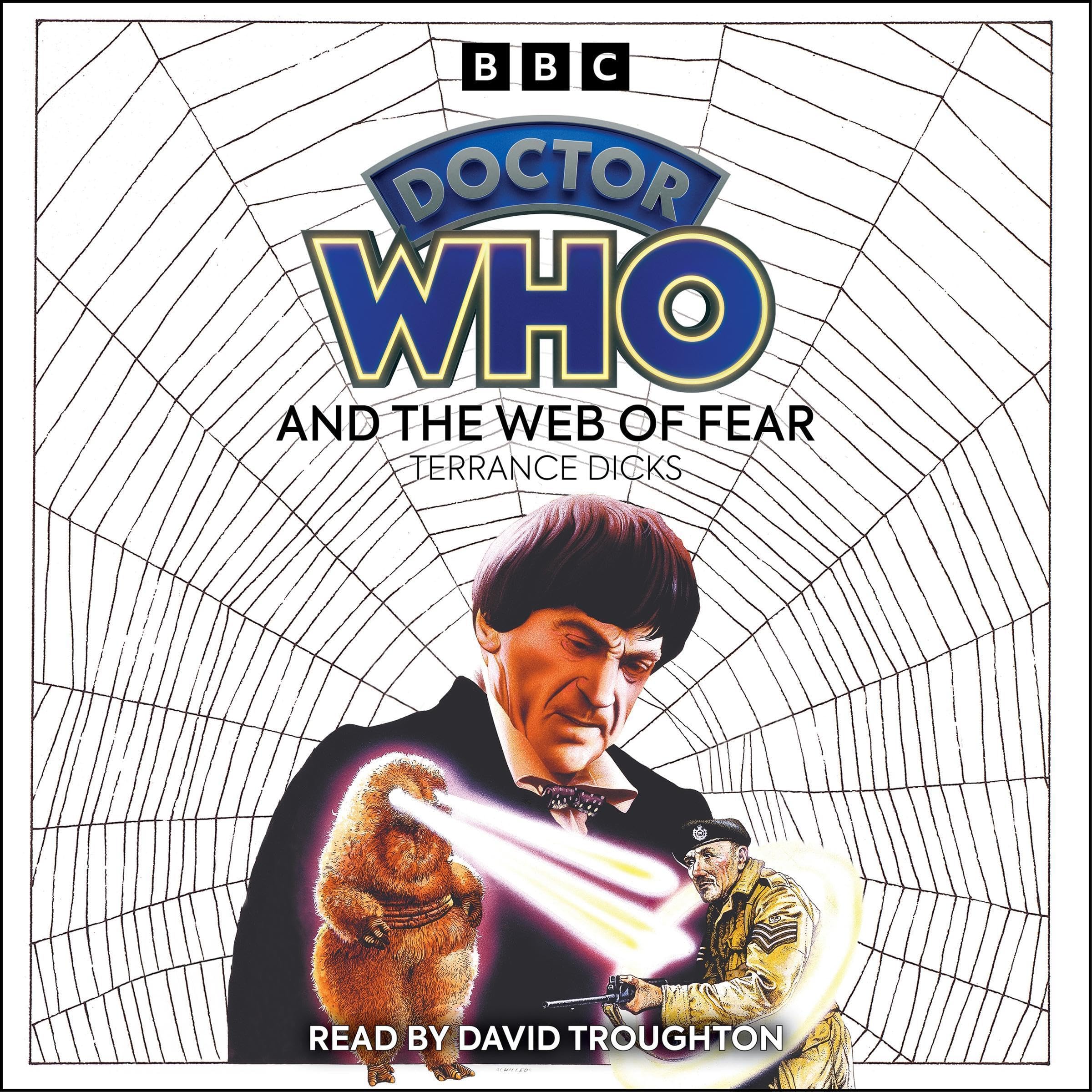 Cover art for Doctor Who and the Web of Fear