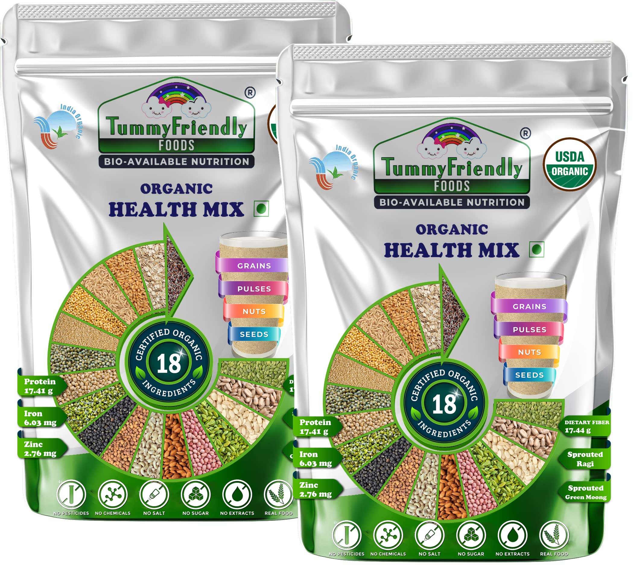 800 g (Pack of 2)