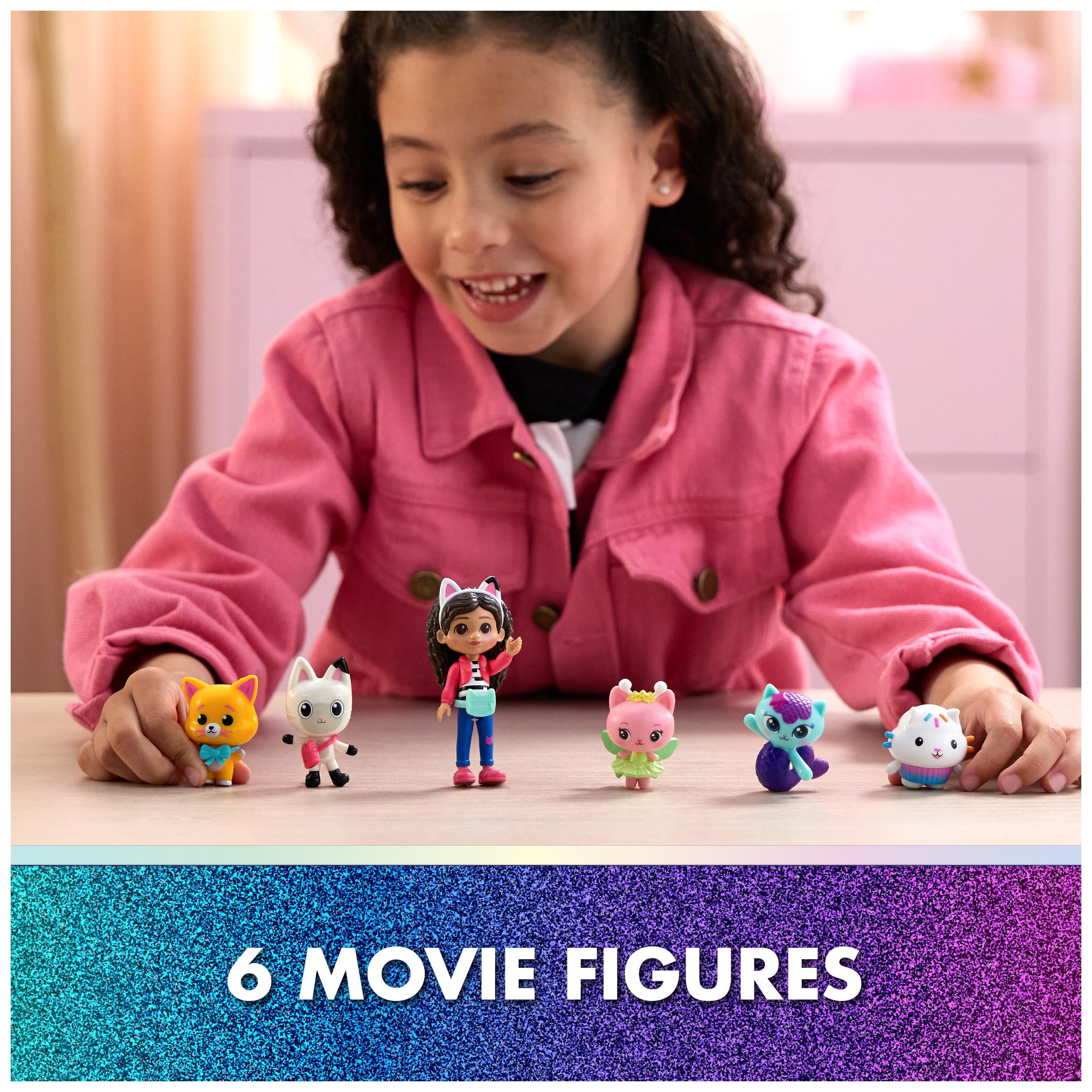 Gabby's Dollhouse: The Movie - Cat-venture Crew Figure Set, 11