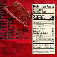 Vista 2 de Jack Link's - Cecina de res, teriyaki, bolsas de paquete múltiple - bocadillos de carne sabrosos para almuerzos, listos para comer, bocadillos