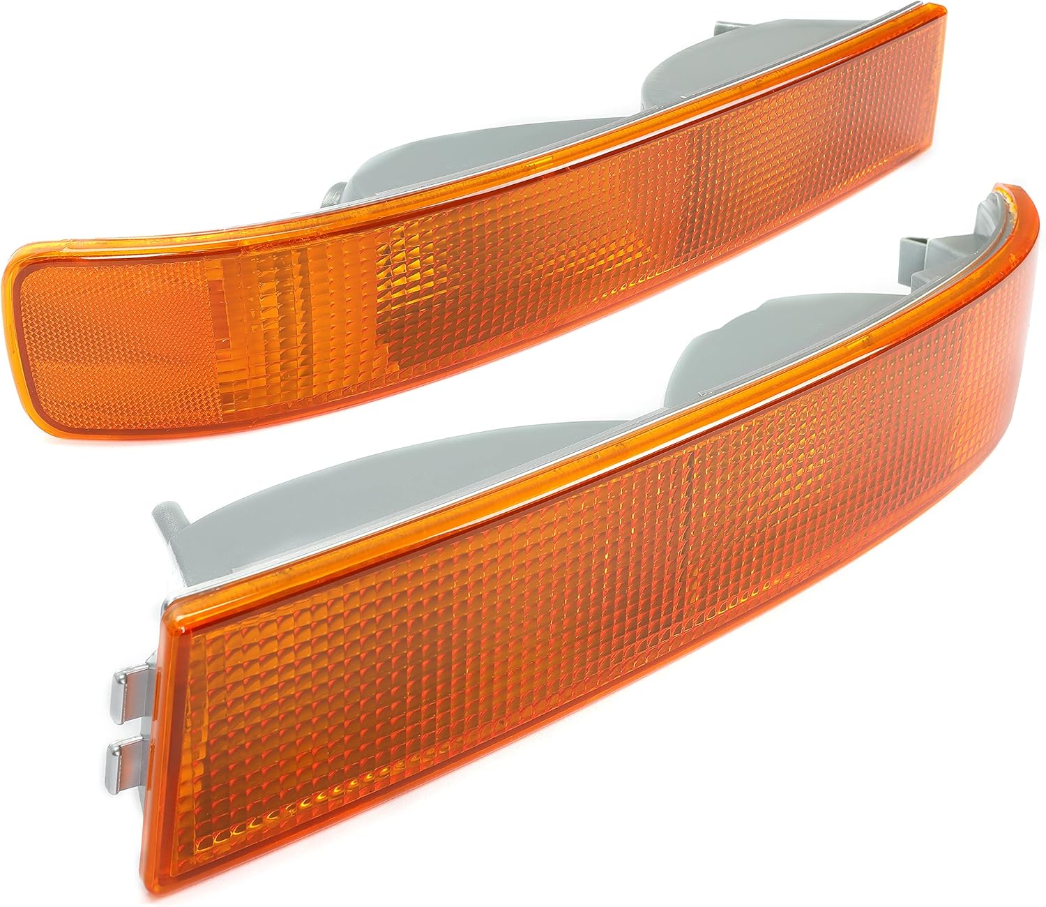 HECASA Corner Light Compatible with 2003-2025 Chevy Chevrolet Express/GMC Savana Van Side Marker Parking Turn Signal Lamp (No Light Bulb) Replacement for GM2520188 GM2521188