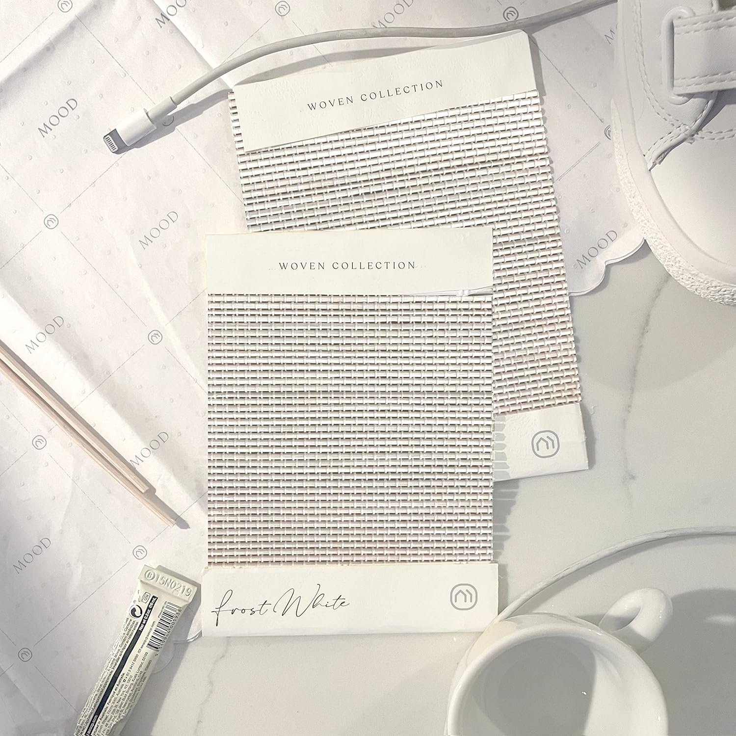 Buy MOOD Custom Bamboo Shades Woven Cordless Bamboo Roman Shades