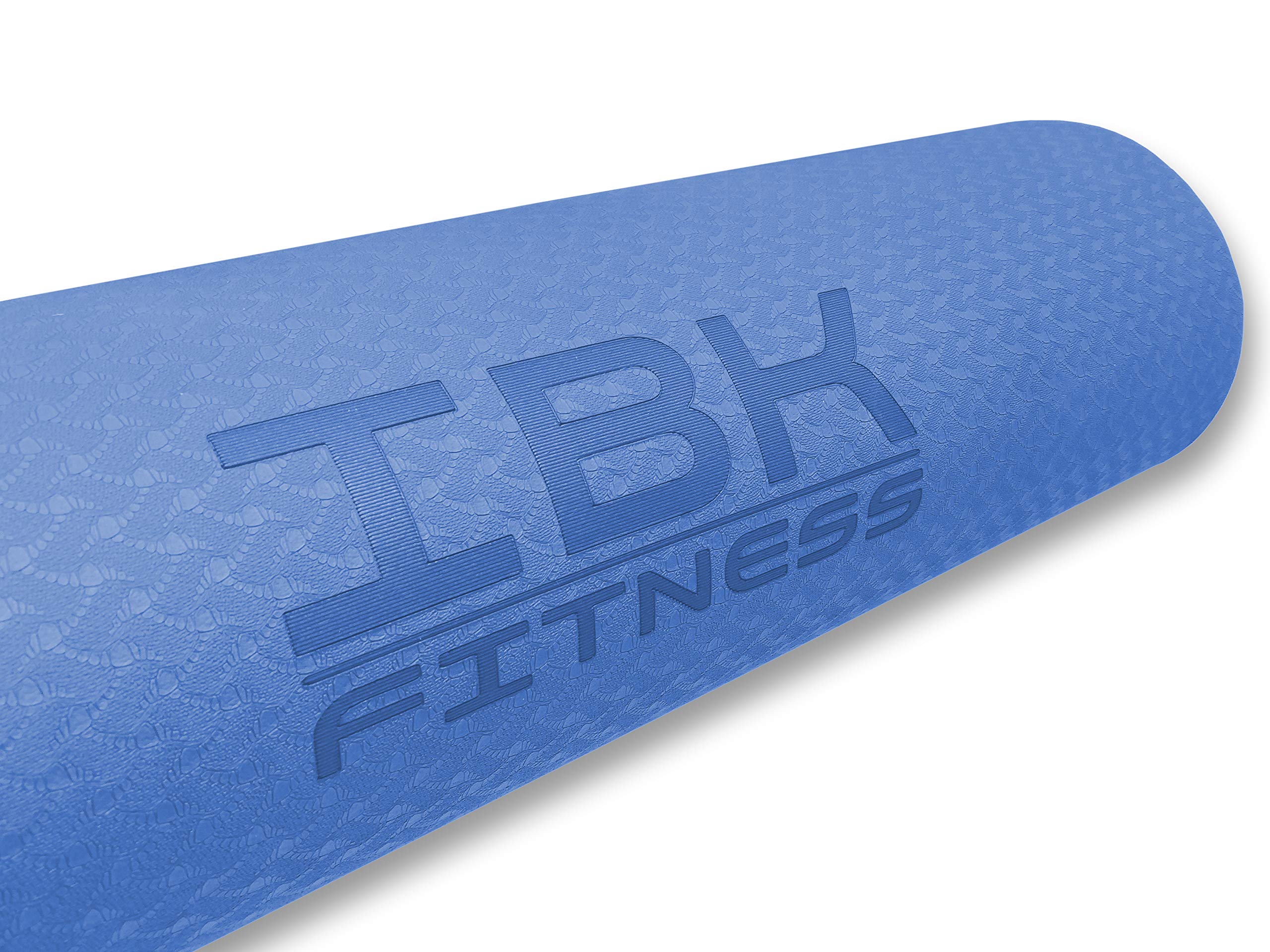 Tappetino Yoga IBK FITNESS In TPE | 183x61x6 Cm | Antiscivolo | Ecologico | Per Palestra E Casa - Foto 5