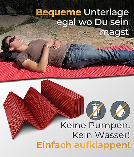 Miniatura 5 de AceCamp Saco de dormir portátil de espuma de longitud completa para acampar y senderismo ligero suave y compacto cojín para saco de dormir comodidad