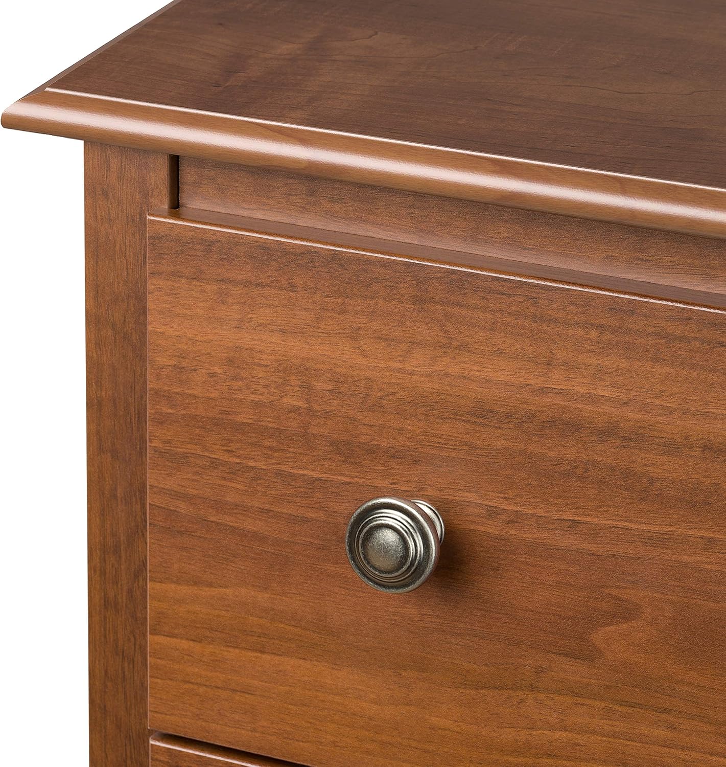 Cherry Monterey 2 Drawer Nightstand : Home & Kitchen