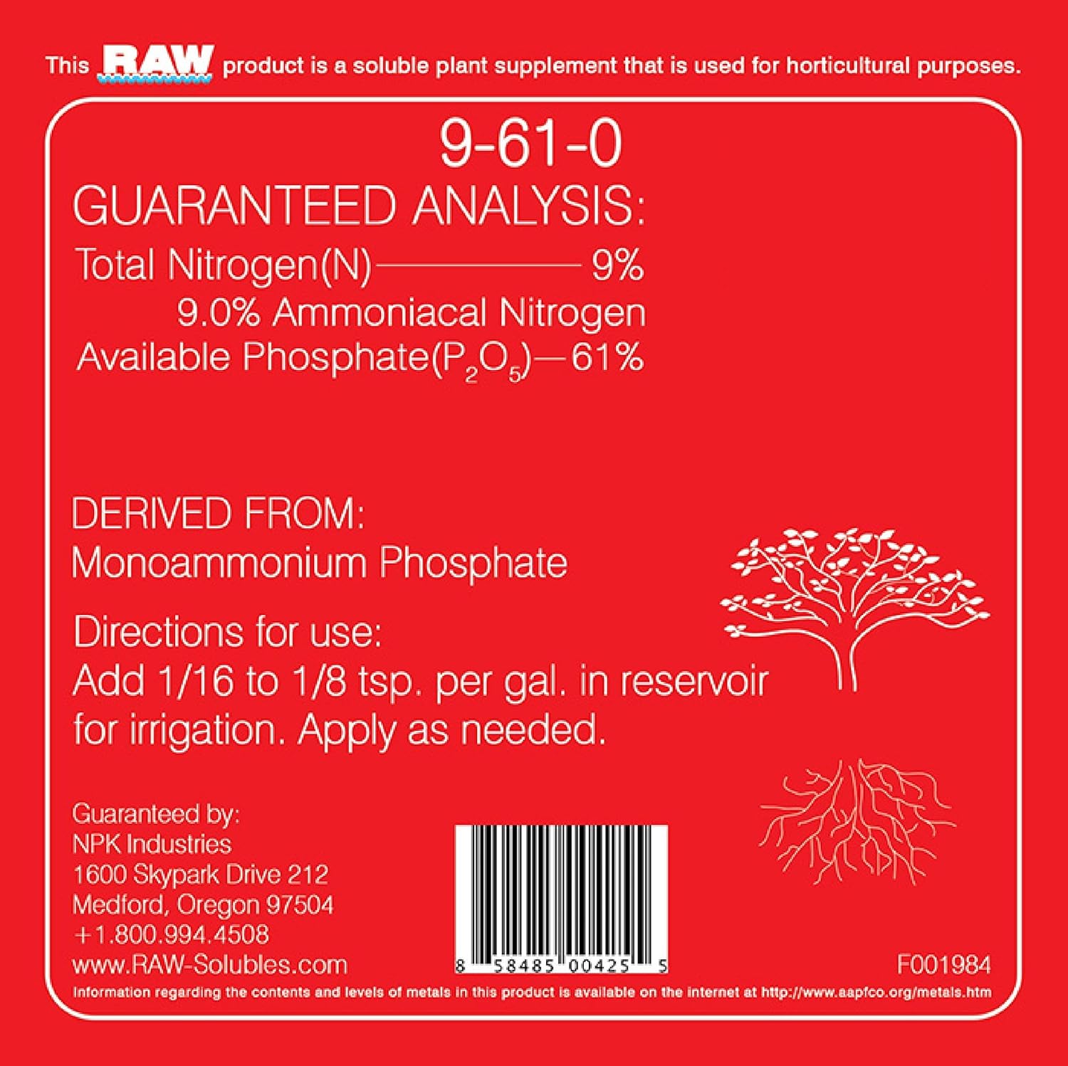 RAW Phosphorus 8 oz