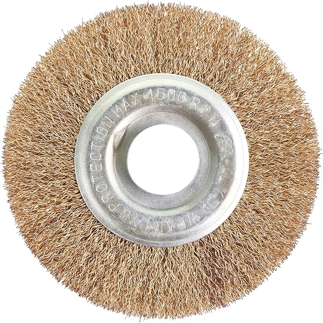 Ryobi Szczotka Druciana, Brązowy, 115 mm