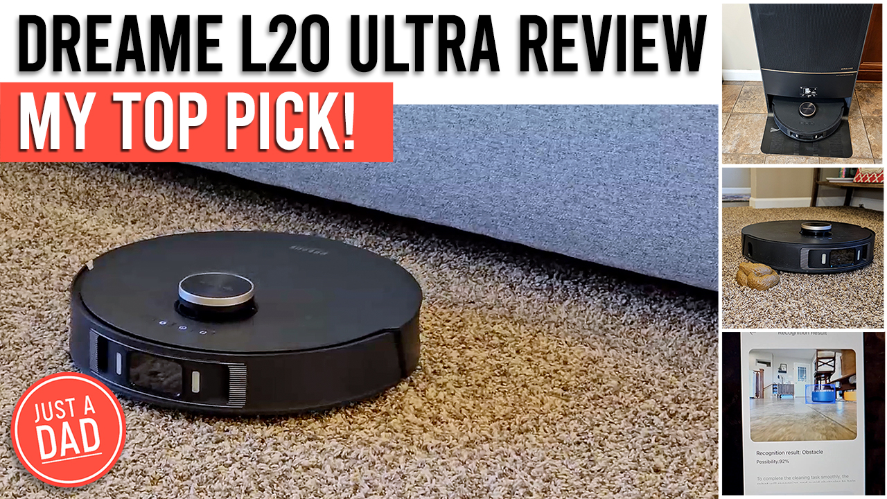Watch Dreame L20 Ultra Robot Vacuum and Mop Review on Amazon Live
