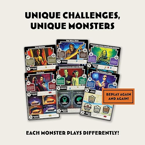 Miniatura 5 de Ravensburger Horrified: Juego de mesa de estrategia sobre monstruos para edades de 10 años en adelante